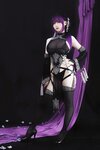 [Cosplay] Youmeko 幼愛 - Purple tassel cheongsam 紫流苏旗袍