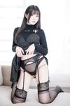 [Cosplay] 霜月shimo 日本饭店黑私服