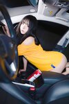 [Cosplay] yuuhui玉汇 车内嫩黄