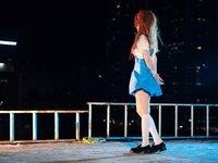 [Cosplay] Potato Godzilla - Asuka Seifuku