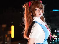 [Cosplay] Potato Godzilla - Asuka Seifuku