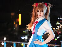 [Cosplay] Potato Godzilla - Asuka Seifuku