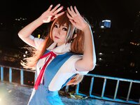 [Cosplay] Potato Godzilla - Asuka Seifuku