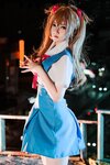 [Cosplay] Potato Godzilla - Asuka Seifuku