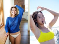 FLASHデジタル写真集 白波瀬海来 最高潮ビキニ