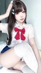 [Cosplay] yuuhui玉汇 透明学姐