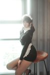 [Cosplay] Natsuko夏夏子 漆黑女仆
