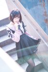 [Fantia] 2023.08A lunananya 黑丝地雷妹