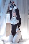 [Cosplay] 鹿八岁 堕落修女
