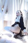 [Cosplay] 鹿八岁 堕落修女
