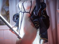 [Cosplay] 鹿八岁 堕落修女