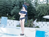 [Fantia] 2024.01B lunananya 黑见芹香（泳装）
