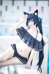 [Fantia] 2024.01B lunananya 黑见芹香（泳装）