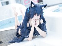 [Fantia] 2024.01B lunananya 黑见芹香（泳装）