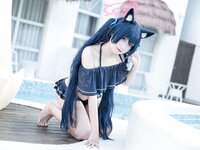 [Fantia] 2024.01B lunananya 黑见芹香（泳装）