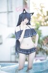 [Fantia] 2024.01B lunananya 黑见芹香（泳装）