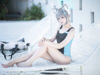 [Fantia] 2023.11B lunananya 砂狼白子（泳装）