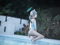 [Fantia] 2023.11B lunananya 砂狼白子（泳装）