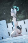 [Fantia] 2023.11B lunananya 砂狼白子（泳装）