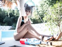[Fantia] 2023.11B lunananya 砂狼白子（泳装）