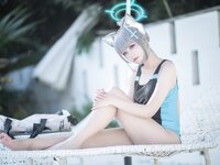 [Fantia] 2023.11B lunananya 砂狼白子（泳装）
