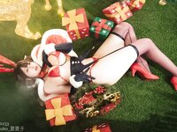 [Cosplay] Natsuko夏夏子 圣诞魔太郎
