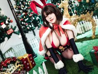 [Cosplay] Natsuko夏夏子 圣诞魔太郎