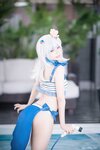 [Cosplay] Ely - Gura Swimsuit