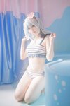 [Cosplay] Ely - Gura Swimsuit