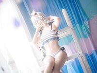 [Cosplay] Ely - Gura Swimsuit