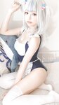 [Cosplay] Ely - Gura Swimsuit
