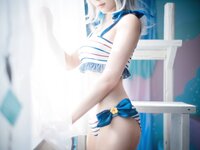 [Cosplay] Ely - Gura Swimsuit