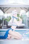 [Cosplay] Ely - Gura Swimsuit