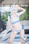 [Cosplay] Ely - Gura Swimsuit