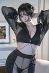 [Cosplay] Natsuko夏夏子 朦胧OL