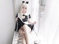 [Cosplay] eloise软软 女仆长裙