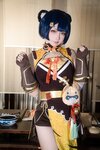 [Cosplay] 樱梨梨 原神 小香菱