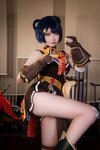 [Cosplay] 樱梨梨 原神 小香菱