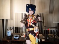 [Cosplay] 樱梨梨 原神 小香菱