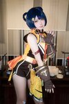 [Cosplay] 樱梨梨 原神 小香菱