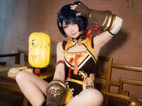 [Cosplay] 樱梨梨 原神 小香菱