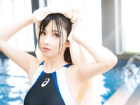 [Cosplay] rioko 凉凉子 - The swimming club, seniors’ special training 游泳部学姐的特训时间
