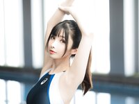 [Cosplay] rioko 凉凉子 - The swimming club, seniors’ special training 游泳部学姐的特训时间