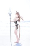 [Cosplay] Cherry Neko 桜桃喵 - Arknights X Tenka Swimsuit version 明日方舟・アークナイツ X 天火 水着ver