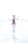 [Cosplay] Cherry Neko 桜桃喵 - Arknights X Tenka Swimsuit version 明日方舟・アークナイツ X 天火 水着ver