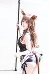 [Cosplay] Cherry Neko 桜桃喵 - Arknights X Tenka Swimsuit version 明日方舟・アークナイツ X 天火 水着ver