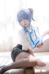 [Cosplay] 樱梨梨 甘雨小秘书