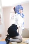 [Cosplay] 樱梨梨 甘雨小秘书