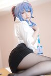 [Cosplay] 樱梨梨 甘雨小秘书