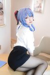[Cosplay] 樱梨梨 甘雨小秘书